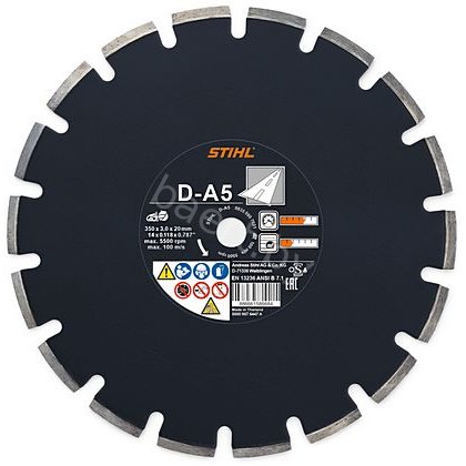 Круг алмазный А40 D350 20 3 (асфальт) 0835 080 7003