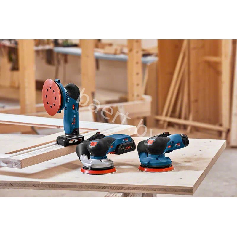 Аккум. эксцентриковая шлифмашина BOSCH GEX 12V-125 в кор.0601372101