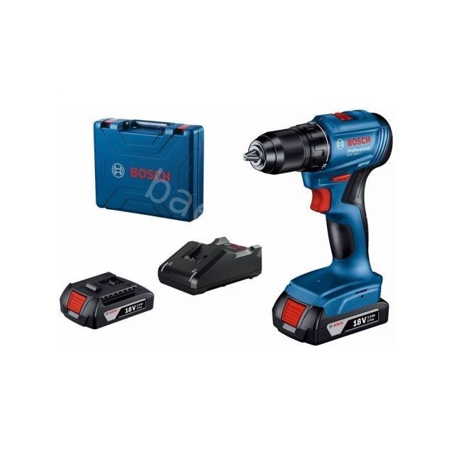 Шуруповерт аккумуляторный GSR 185-LI (2акк. 2,0 А/ч, GAL18V-20) чемодан 0.601.9K3.000