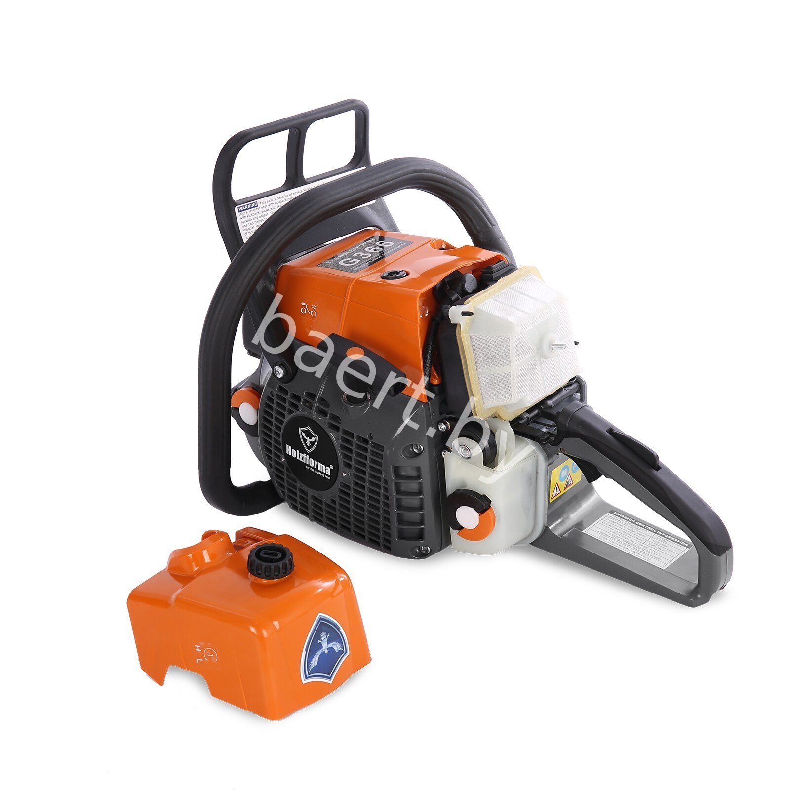 Бензопила G366 Holzfforma Orange and Dark Grey 3,4кВт (шина и цепь 37см, защитный кожух) арт.CS36166GY-k37 FARMER. MS361