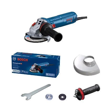 Углошлифмашина GWS 12-125 S (Коробка), BOSCH, Китай. Артикул 0.601.3A6.020