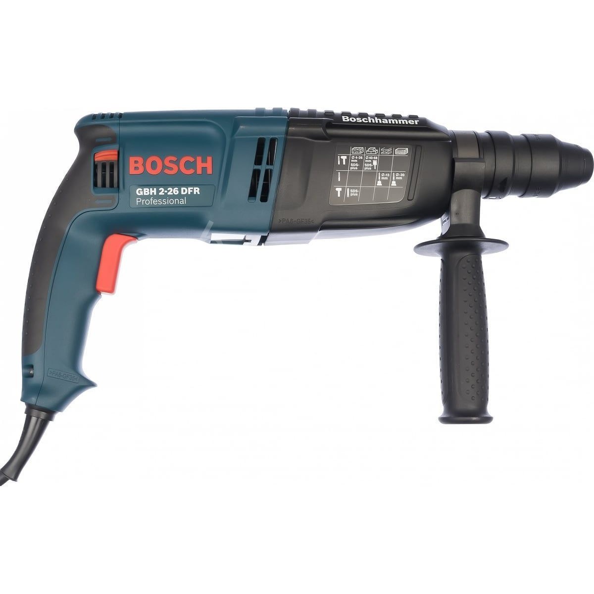 Перфоратор SDS-plus GBH 2-26 DFR (2,7Дж/Патрон БЗП/L-Case) BOSCH, Германия. Артикул 0.611.254.768