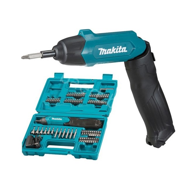 Аккум. шуруповерт MAKITA DF 001 DW в чем.+ аксессуары, арт.DF001DW