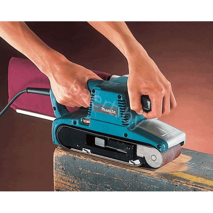Ленточная шлифмашина  9910  (650Вт / 75х457мм / Коробка) MAKITA