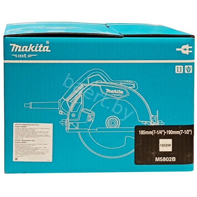 Дисковая пила M5802B (1050 Вт / 185 мм / 190 мм)