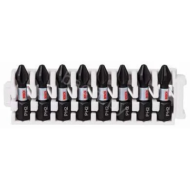 Насадка-бита Impact Control PH2 25мм (8шт) 2.608.522.324