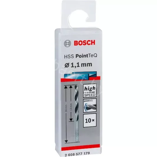 Сверло по металлу HSS PointTeQ 135° D1,1 14мм (10шт) 2.608.577.179