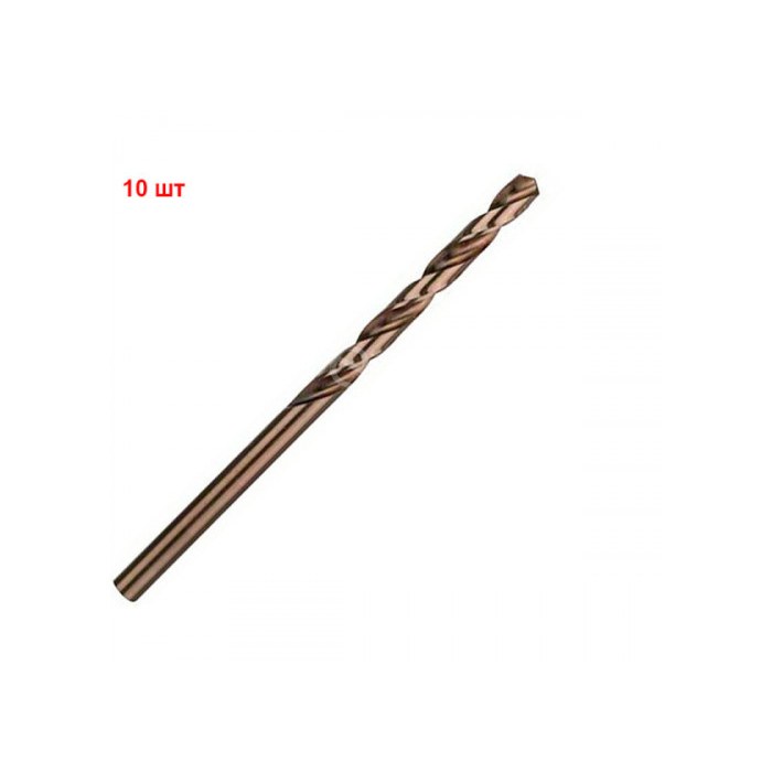 Сверло по металлу HSS-Co D4,8 52 86мм (10шт) 2.608.585.884