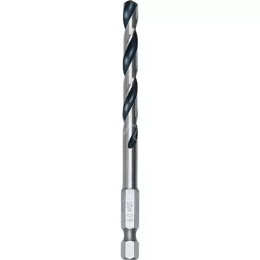 Сверло по металлу HSS PointTeQ HEX 135° D6 57 98мм (10шт) 2.608.577.546
