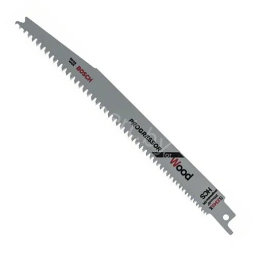 Полотно пильное по древесине S2345X HCS Progressor  for Wood 203*2,4-4мм (2шт) 2.609.256.704