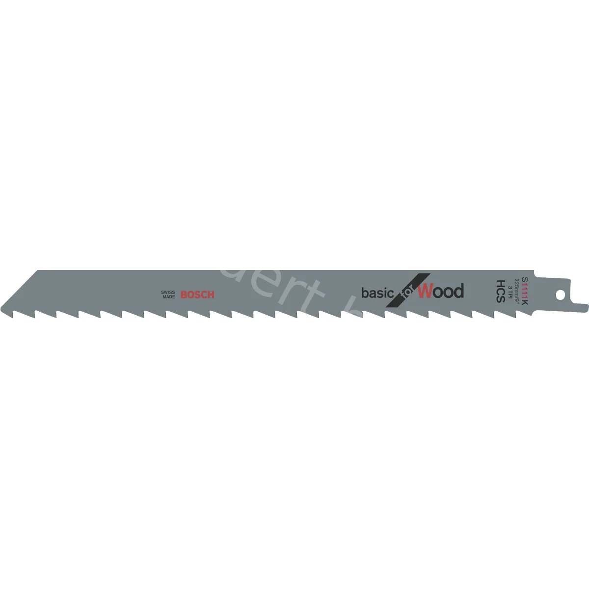 Полотно пильное по древесине S1111K HCS Basic for Wood 8,5/3*225*19*1,25мм (2шт) 2.608.650.617
