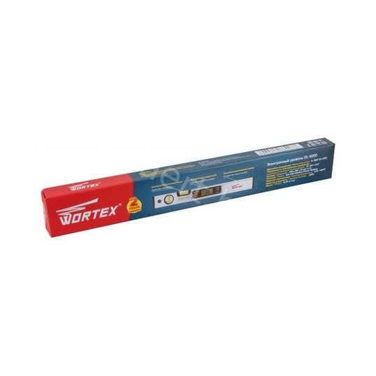 Уровень электронный WORTEX DL 4000 4х90, погр.: 0,1 мм, 400 мм