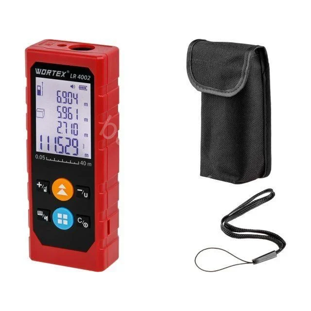 Дальномер лазерный WORTEX LR 4002 в кор. (0,05 - 40, + 2 мм) (1329388)